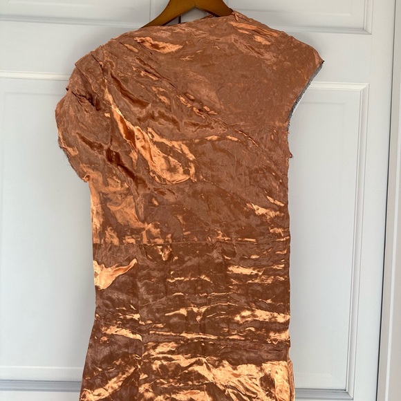 Proenza Schouler Assymetric Metallic Dress - Picture 10 of 15